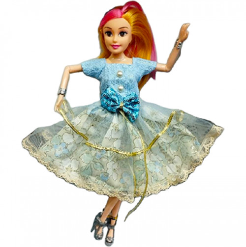 Manku White Barbie Doll