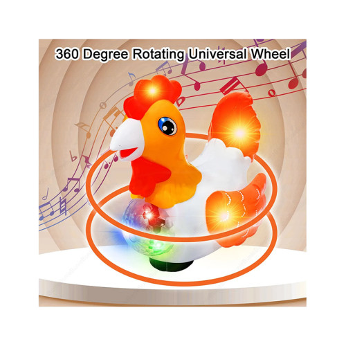 3D Dynamic Little Cock Wih Music & Light (Lumo)