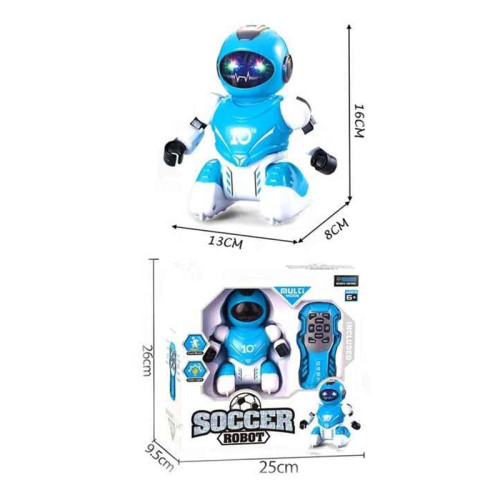 Soccer Robot R/C Football Game (Blue)