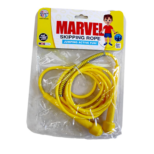 Ratnas Marvel Skipping Rope(Yellow)