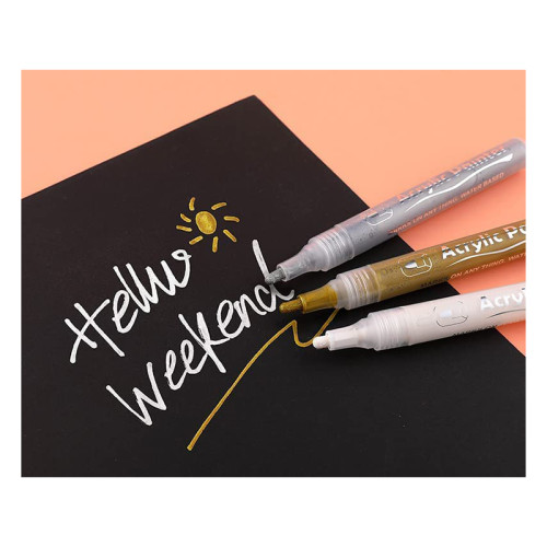 12 pcs Acrylic markers