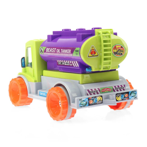 Beast Oil Tanker with Friction Power for Kids Big Size