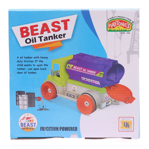 Beast Oil Tanker with Friction Power for Kids Big Size