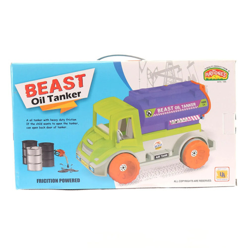 Beast Oil Tanker with Friction Power for Kids Big Size