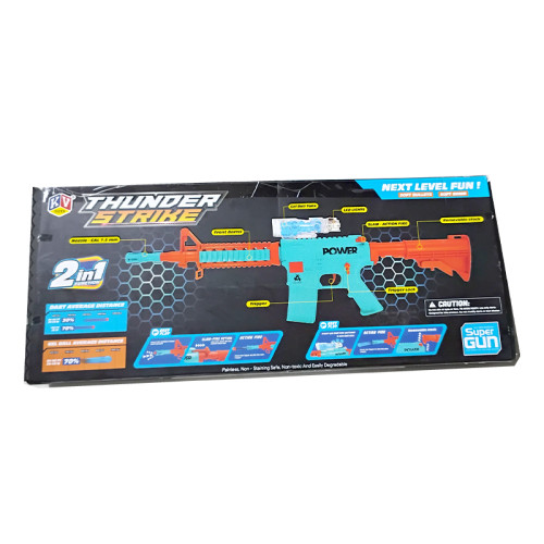 Thunder Strike 2 In 1 Multi Function Gun