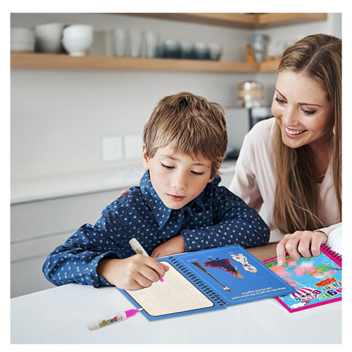 Frozen Water Coloring Magic Book Invisible Ink