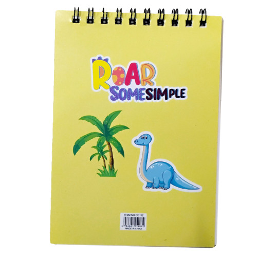 Dino Secret Garden Scratch Paper Art Book (small)
