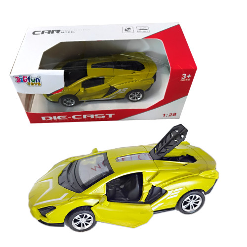 1:28 Diecast Pull Back Green (Bigfun)