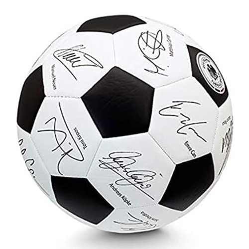 Topi Football Signed Black & White