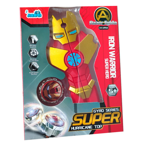 Iron Warrior Super Hero Gyro Beyblade