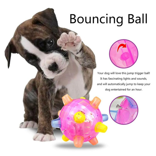 Gleams Jumping Ball with Sound