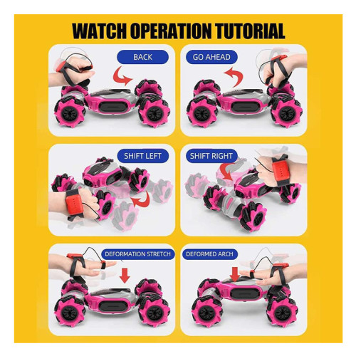 Twisted Car Remote Control Vehicle (Pink)