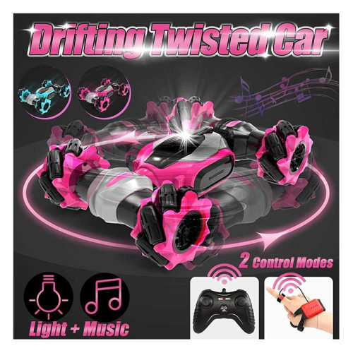 Twisted Car Remote Control Vehicle (Pink)