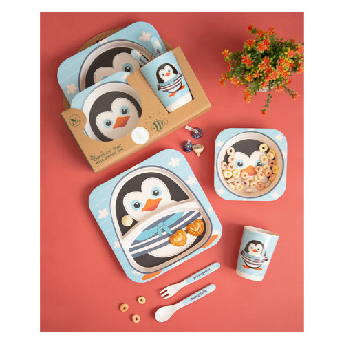 Eco Penguin Dinner set