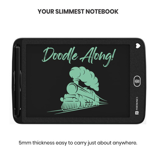 LCD writing tablet (Black)