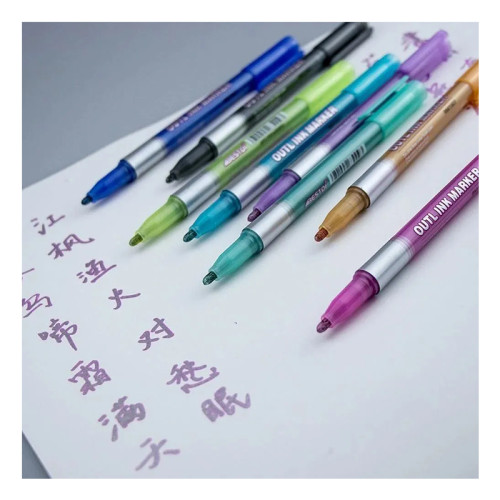 Outline Liner Pen Set of 12
