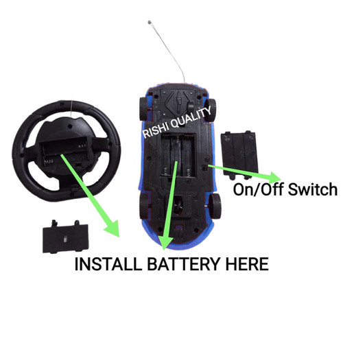 Smart Car Remote Control Toy for Kids (Blue)