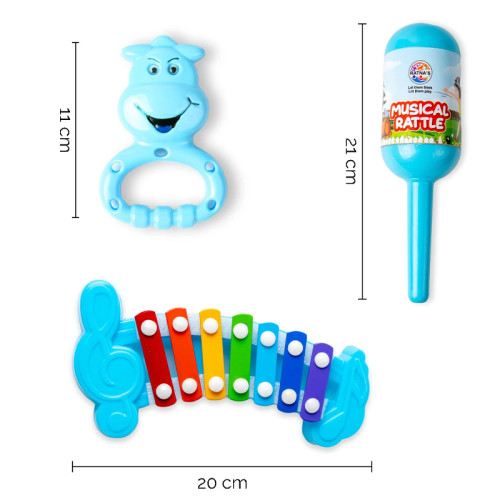Ratnas Baby Touch Musical Masti (Blue)