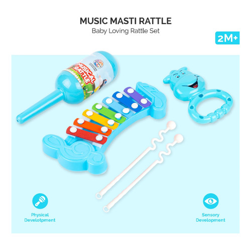 Ratnas Baby Touch Musical Masti (Blue)