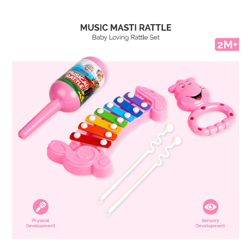 Ratnas Baby Touch Musical Masti (Pink)
