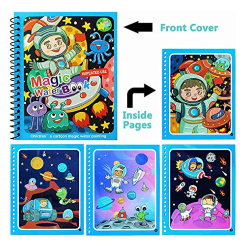 Space Water Drawing Magic Book