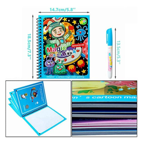 Space Water Drawing Magic Book