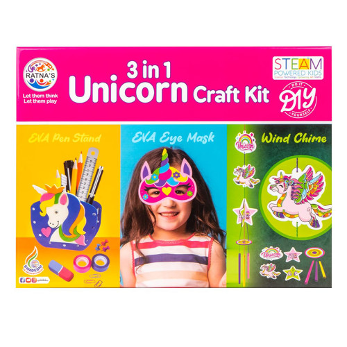 Ratnas unicorn 3in1 Craft set