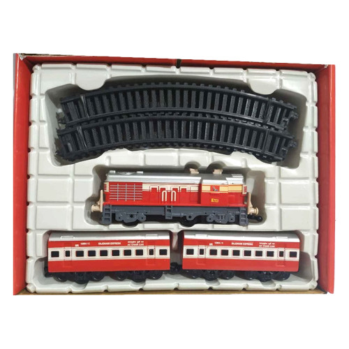 MINI PASSENGER TOY TRAIN SET (RED)