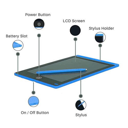 LCD Writing Tablet (Blue)