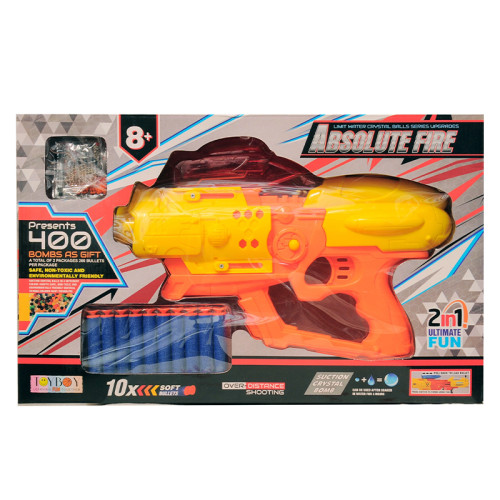 Absolute Fire 2 in 1 Bullets Gun Toy