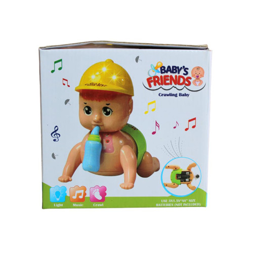 Baby's Friends Crawling Baby