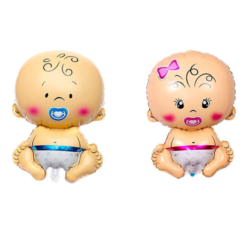 Baby shower kit with baby Foil balloons