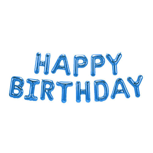 Happy Birthday Decoration Kit set Blue