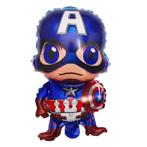 Captain America theme 5 pc Foil Balloon Set