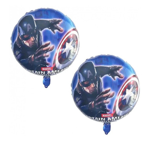 Captain America theme 5 pc Foil Balloon Set