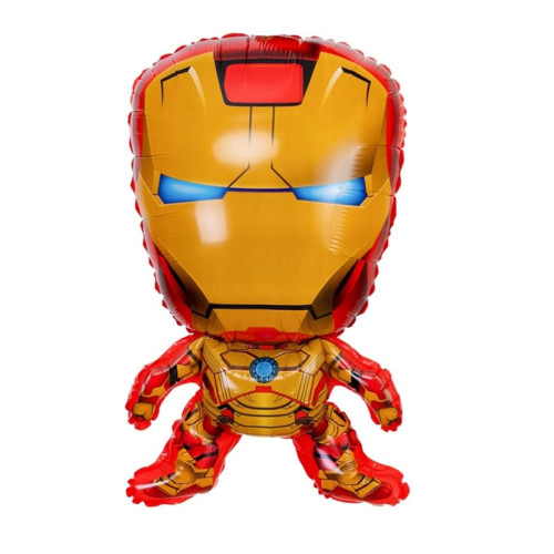 Ironman Avenger theme 5 pc Foil Balloon Set