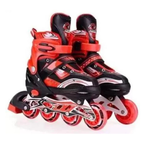 Red Linear Skate