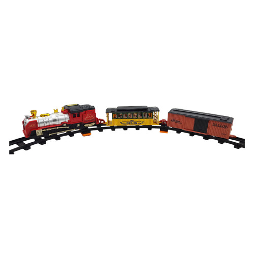 Musical Classic Train World Toy Train Track Set for Kids