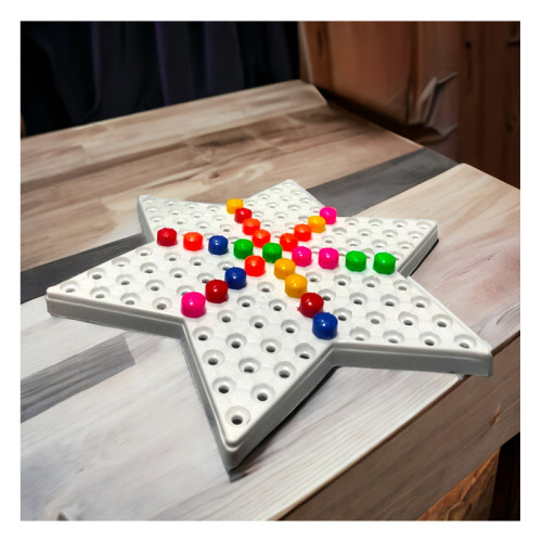 Chinese Checker A Game fun & Intelligence