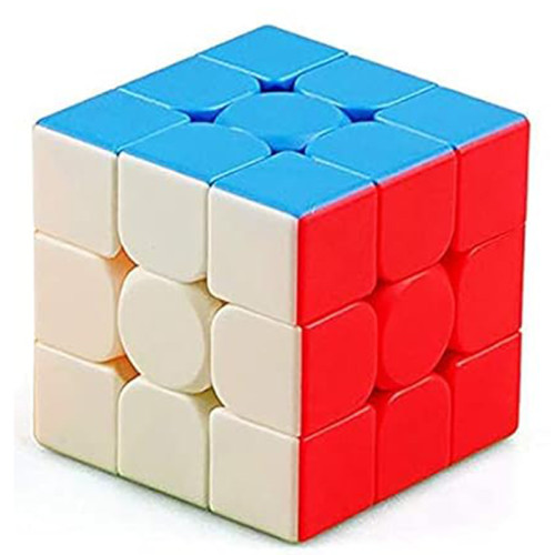 3x3 Cube Stickerless High Speed Magic Cube