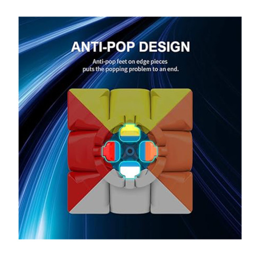 3x3 Cube Stickerless High Speed Magic Cube