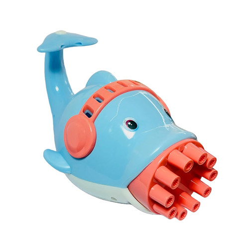 Dolphin Bubble Machine Gun Toys (Blue)