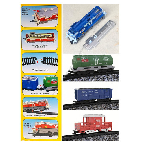 MINI CARGO Train Track Set