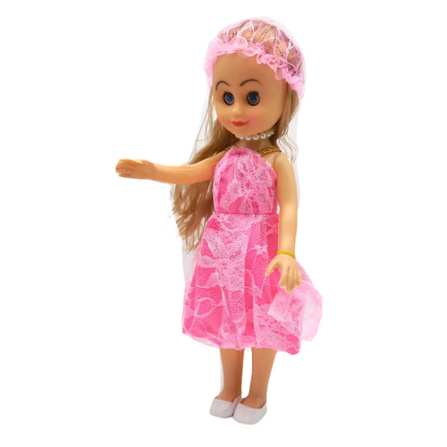 I love you happy Time Barbie Doll (Pink)
