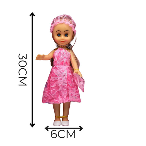 I love you happy Time Barbie Doll (Pink)