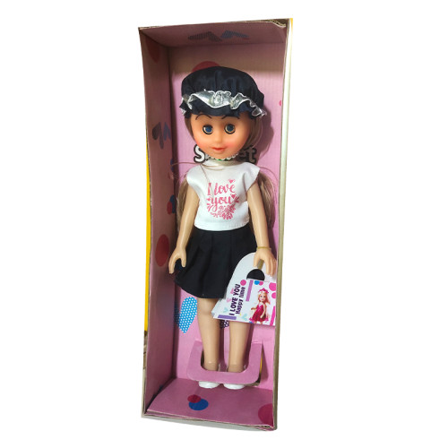 I love you happy Time Barbie Doll (Black)
