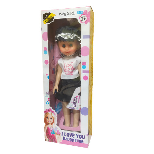 I love you happy Time Barbie Doll (Black)