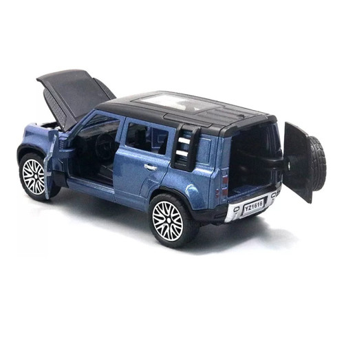 Alloy car Yz model alloy model car (Blue)