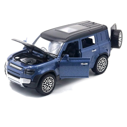Alloy car Yz model alloy model car (Blue)