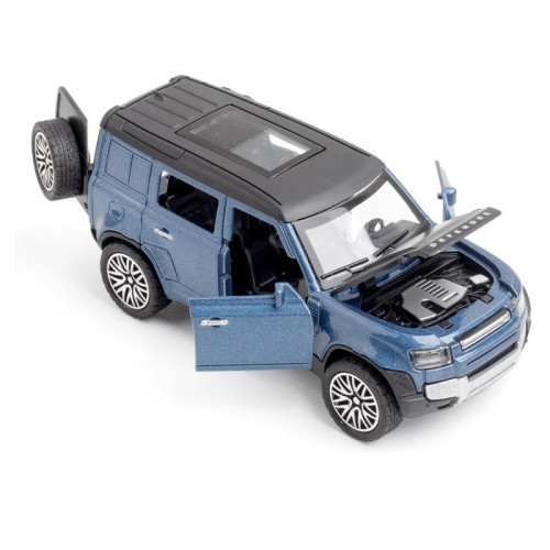 Alloy car Yz model alloy model car (Blue)